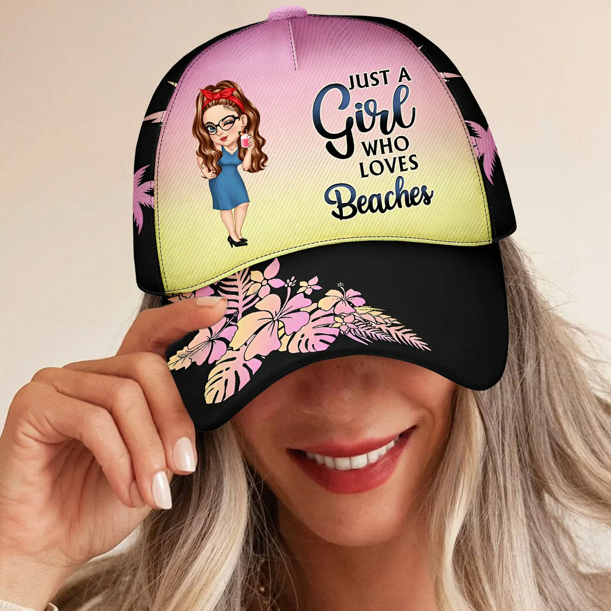 Retired See You At The Beach - Personalized cap - Image 3