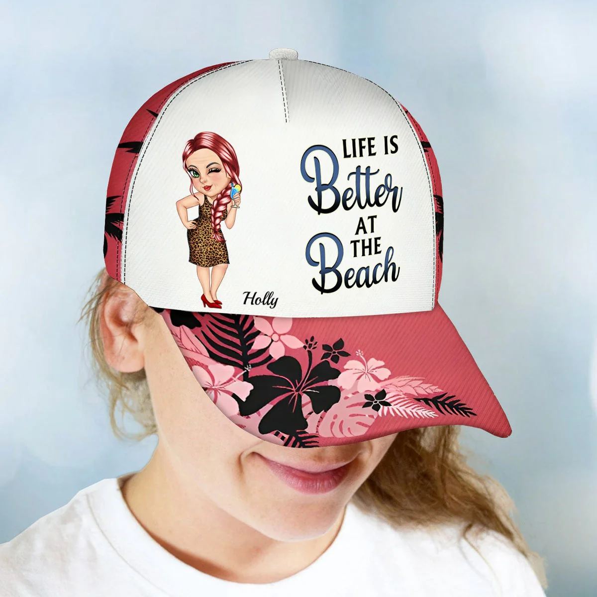 Retired See You At The Beach - Personalized cap - Image 4