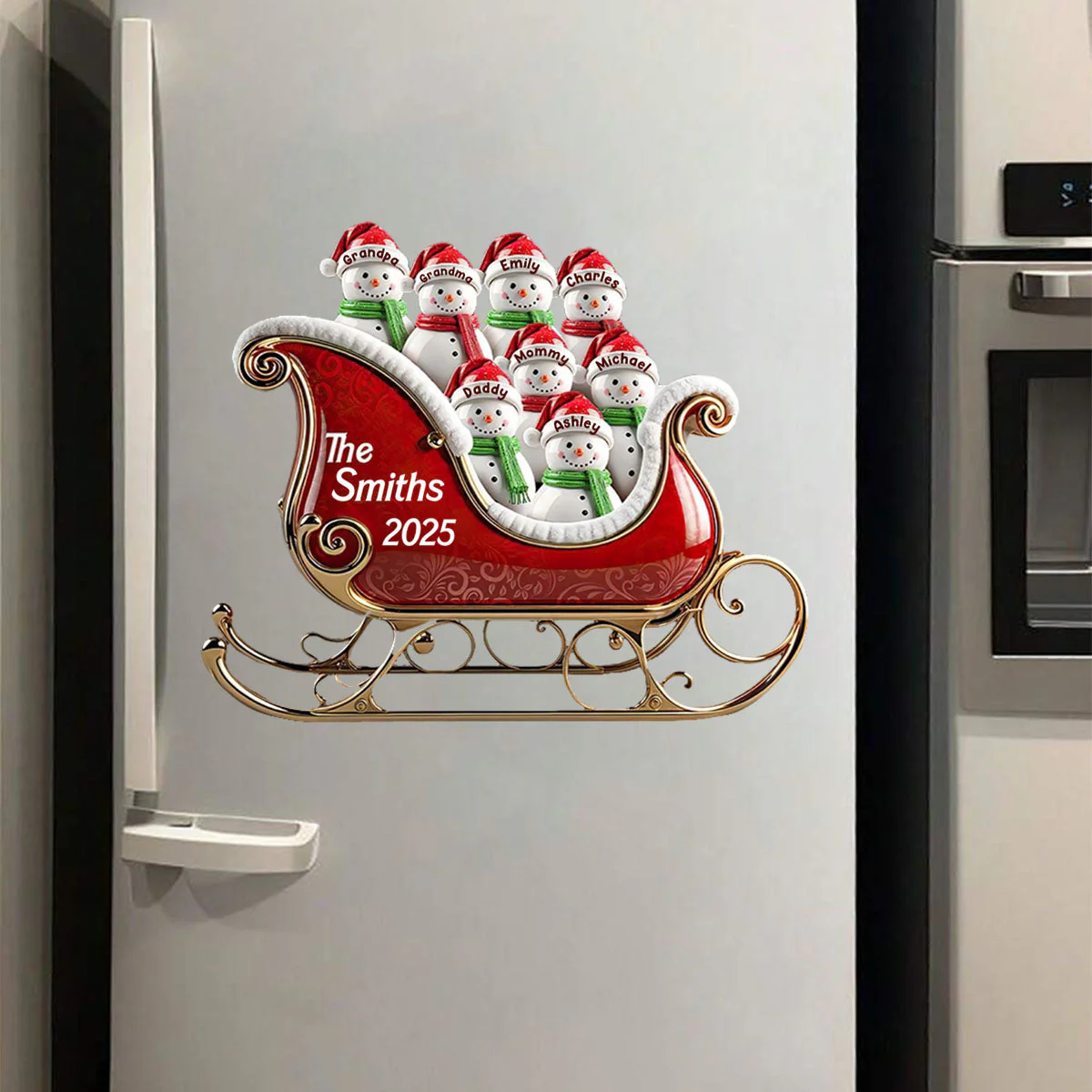 Snow Squad - Personalized Custom Decal Gift - Image 3
