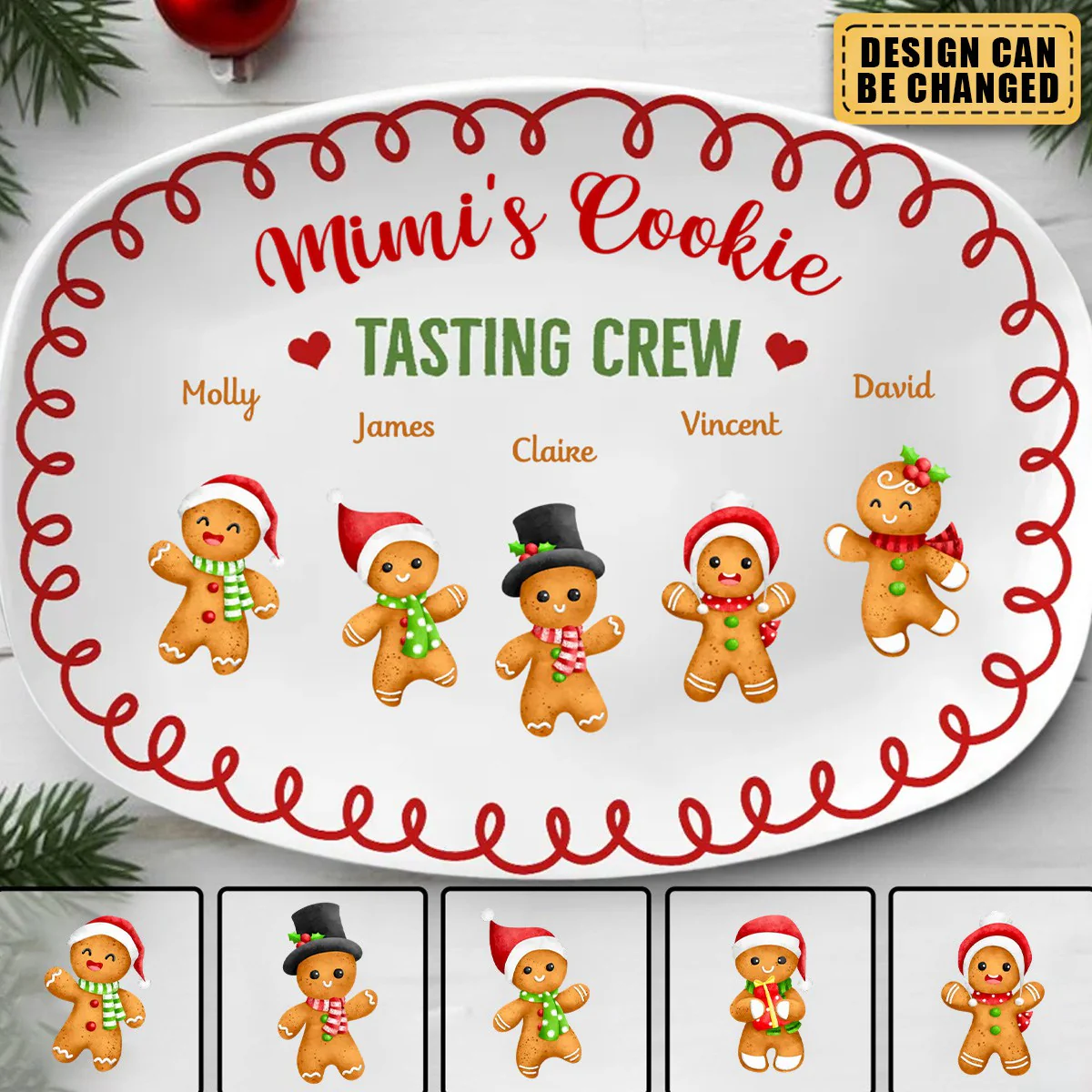 Tasting Crew Of Grandma - Personalized Platter - Image 4