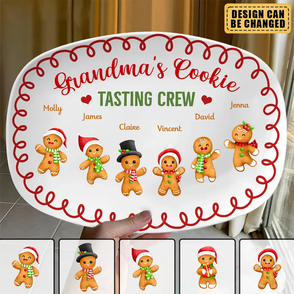 Tasting Crew Of Grandma - Personalized Platter - Image 5