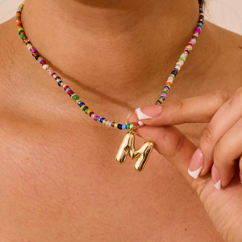 The Colorful Letter Necklace - Image 2