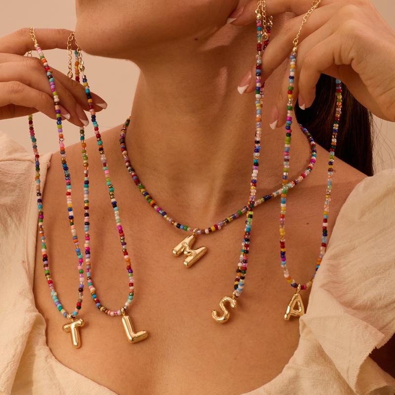 The Colorful Letter Necklace - Image 3