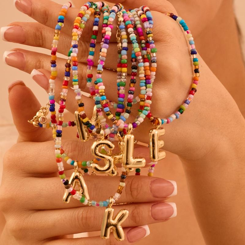 The Colorful Letter Necklace - Image 4