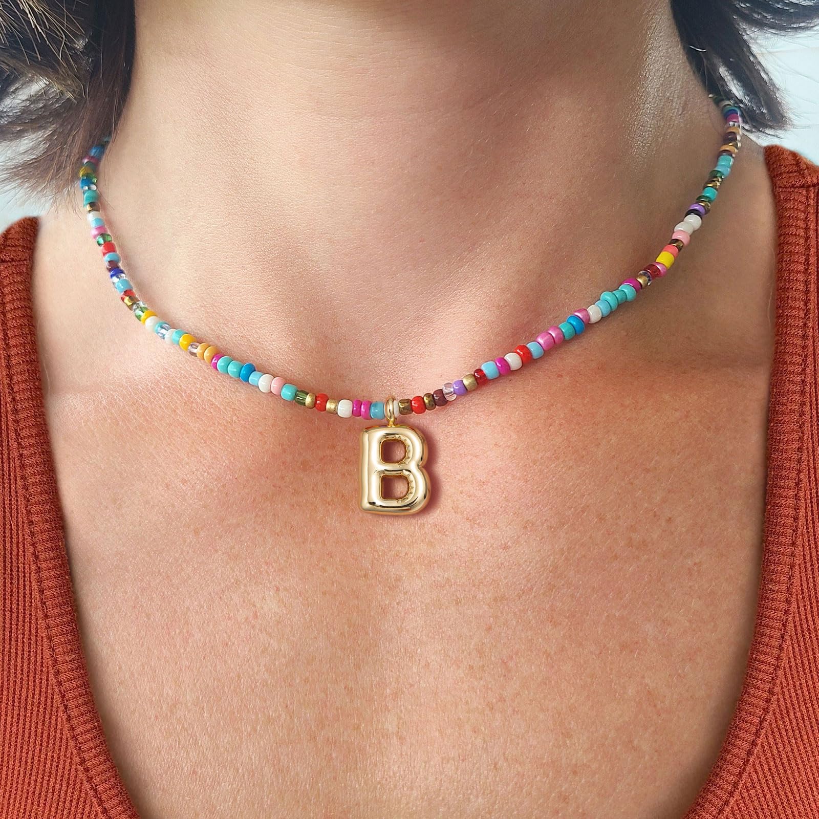 The Colorful Letter Necklace - Image 6