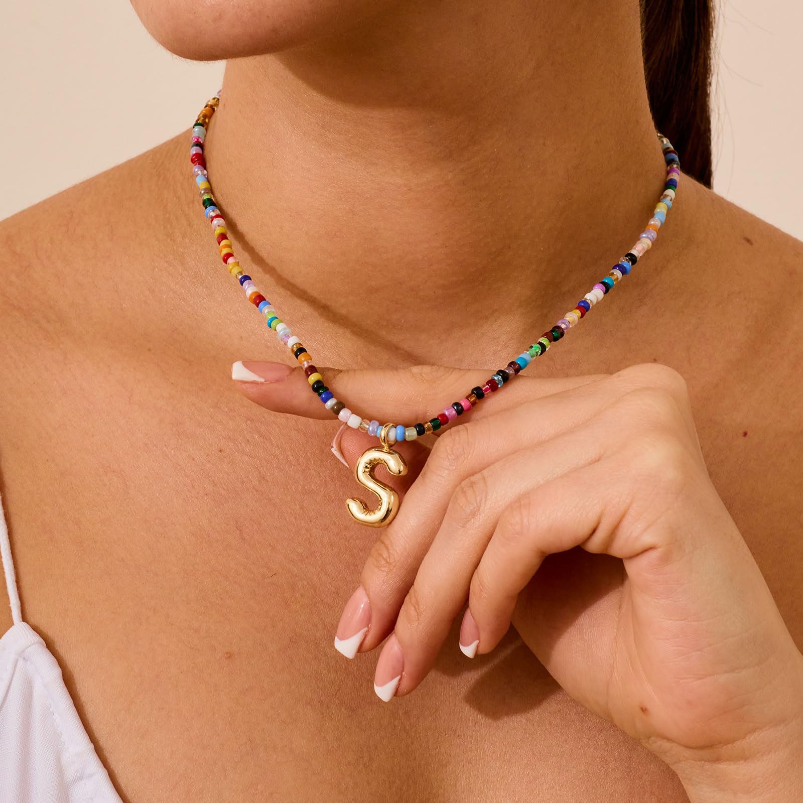 The Colorful Letter Necklace - Image 9
