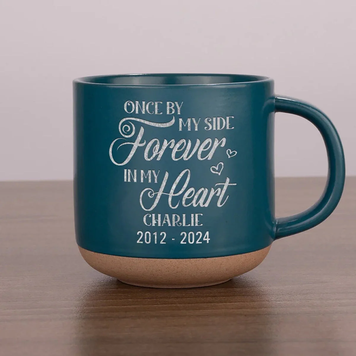 The Moment Your Heart Stopped, Mine Changed Forever Personalized Memorial 11oz Mug - Image 4