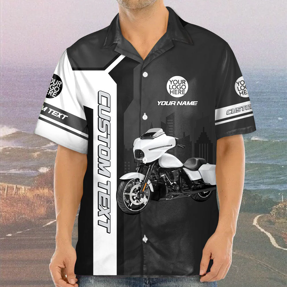 This Is How I Roll - Personalized Upload Vechicle Photo For Biker Personalized Hawaiian Shirt - Image 5