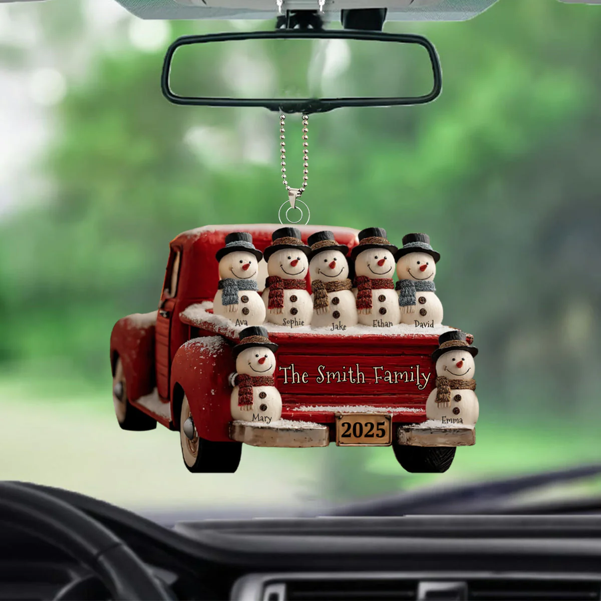This Is Us - Personalized Family Custom Shaped Acrylic Ornament - Image 4