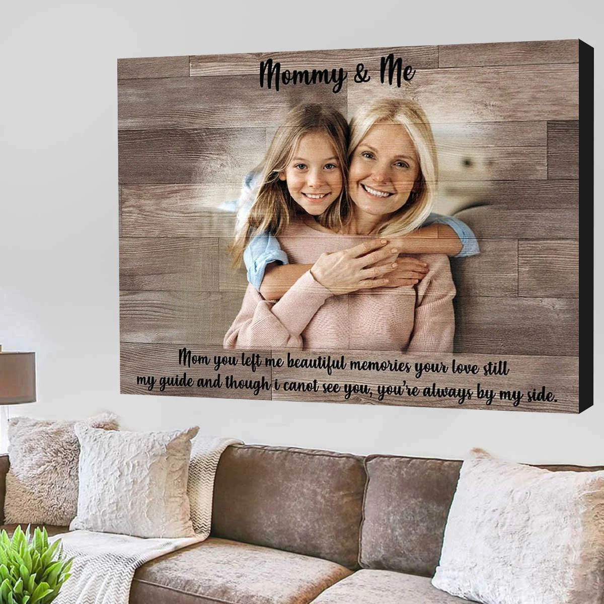 Those We Love Don't Go Away - Personalized Memorial Gift Canvas Poster - Image 5
