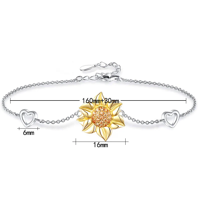 To My Best Friend-Sunflower Bracelet - Image 3