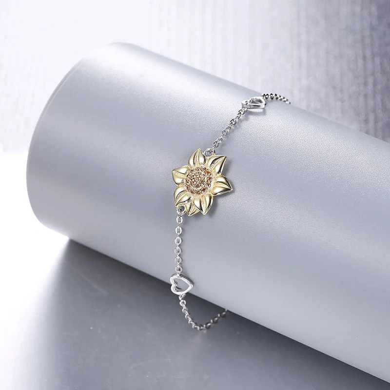 To My Best Friend-Sunflower Bracelet - Image 5