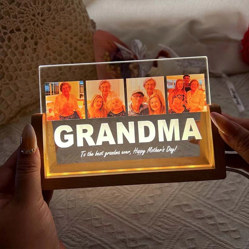 To The Best Mom Ever, Happy Mother's Day! Personalized Acrylic Photos Plaque - Image 2