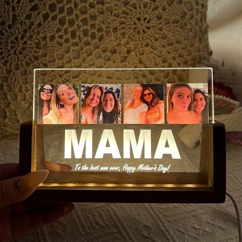 To The Best Mom Ever, Happy Mother's Day! Personalized Acrylic Photos Plaque - Image 3