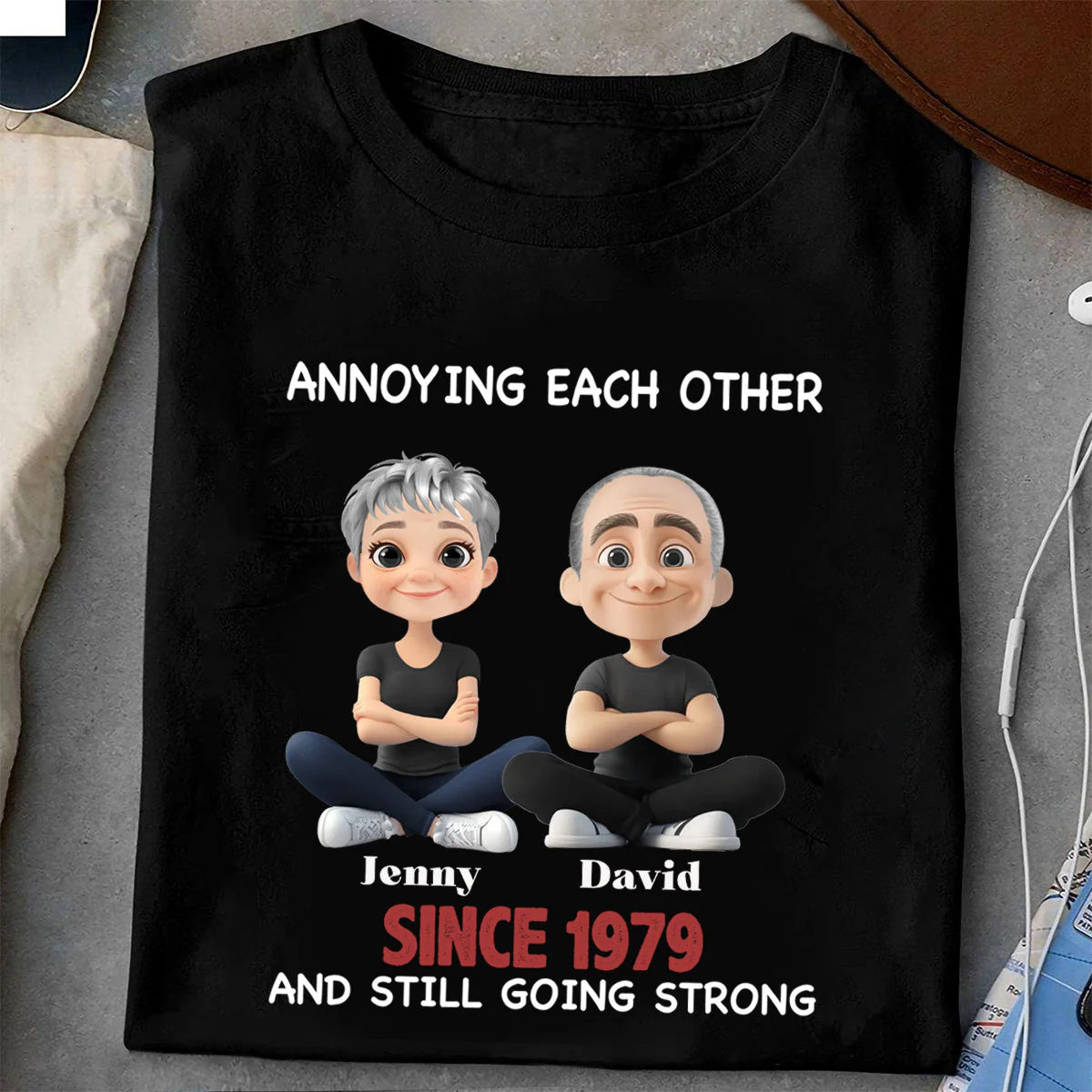 Together Forever - Personalized Custom Shirt - Perfect Gifts For Beloved Ones - Image 2