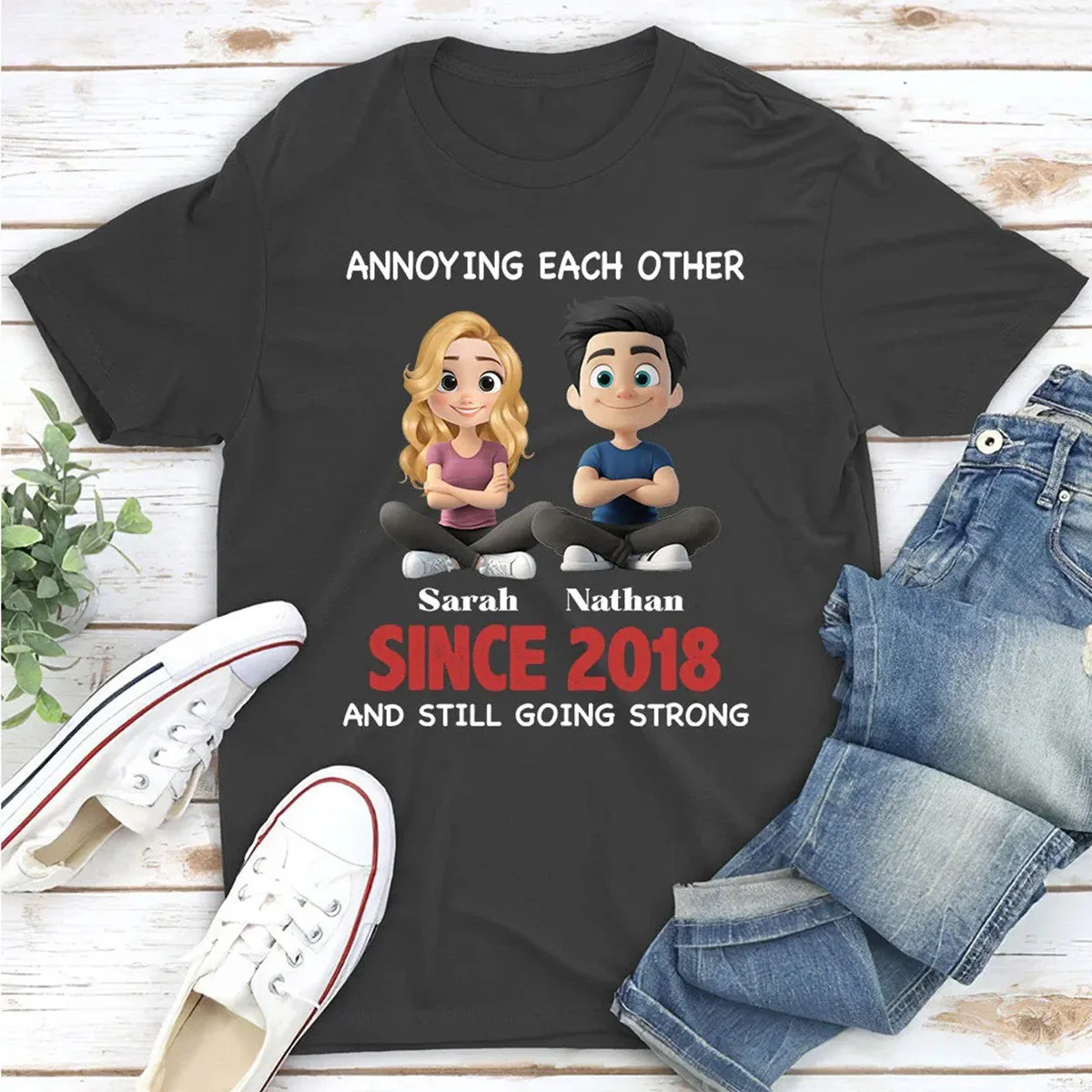 Together Forever - Personalized Custom Shirt - Perfect Gifts For Beloved Ones - Image 7