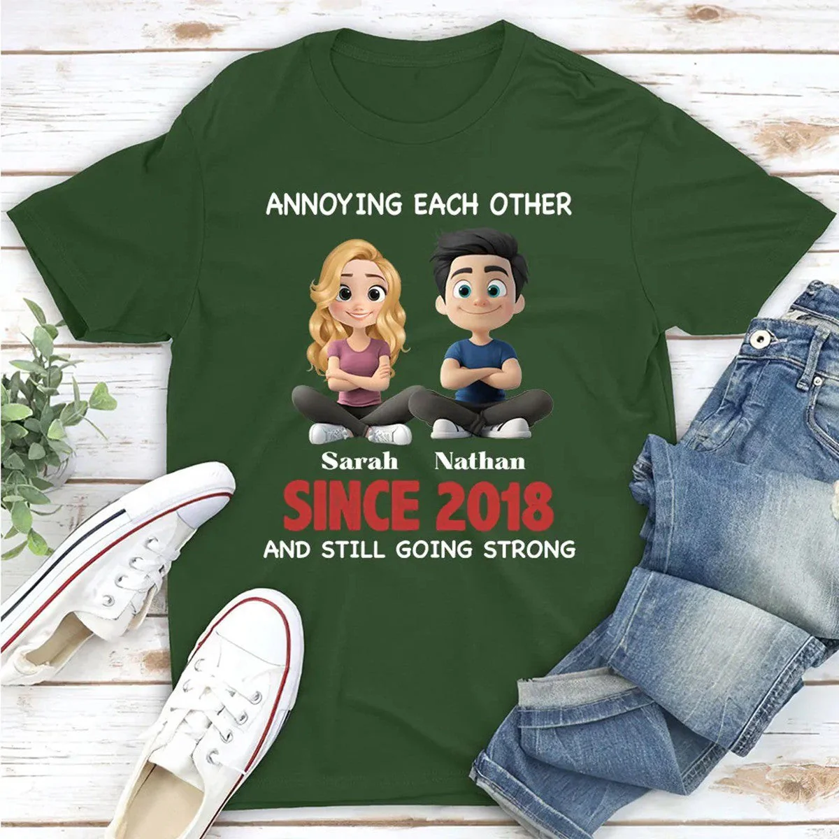 Together Forever - Personalized Custom Shirt - Perfect Gifts For Beloved Ones - Image 8