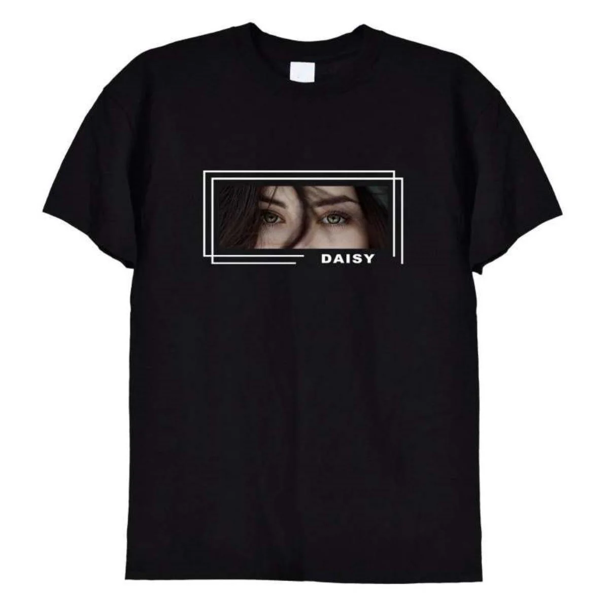 Unique Custom Eyes Tee Loved One's Eyes Personalized Eyes Artwork T Shirt - Image 9