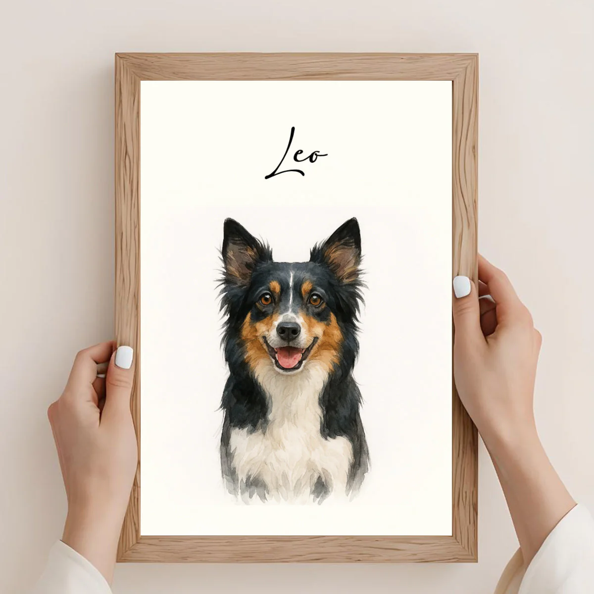 Watercolor Portraits Using Pet Photo Personalized Poster, Gift for Dogs, Cats Lovers - Image 5