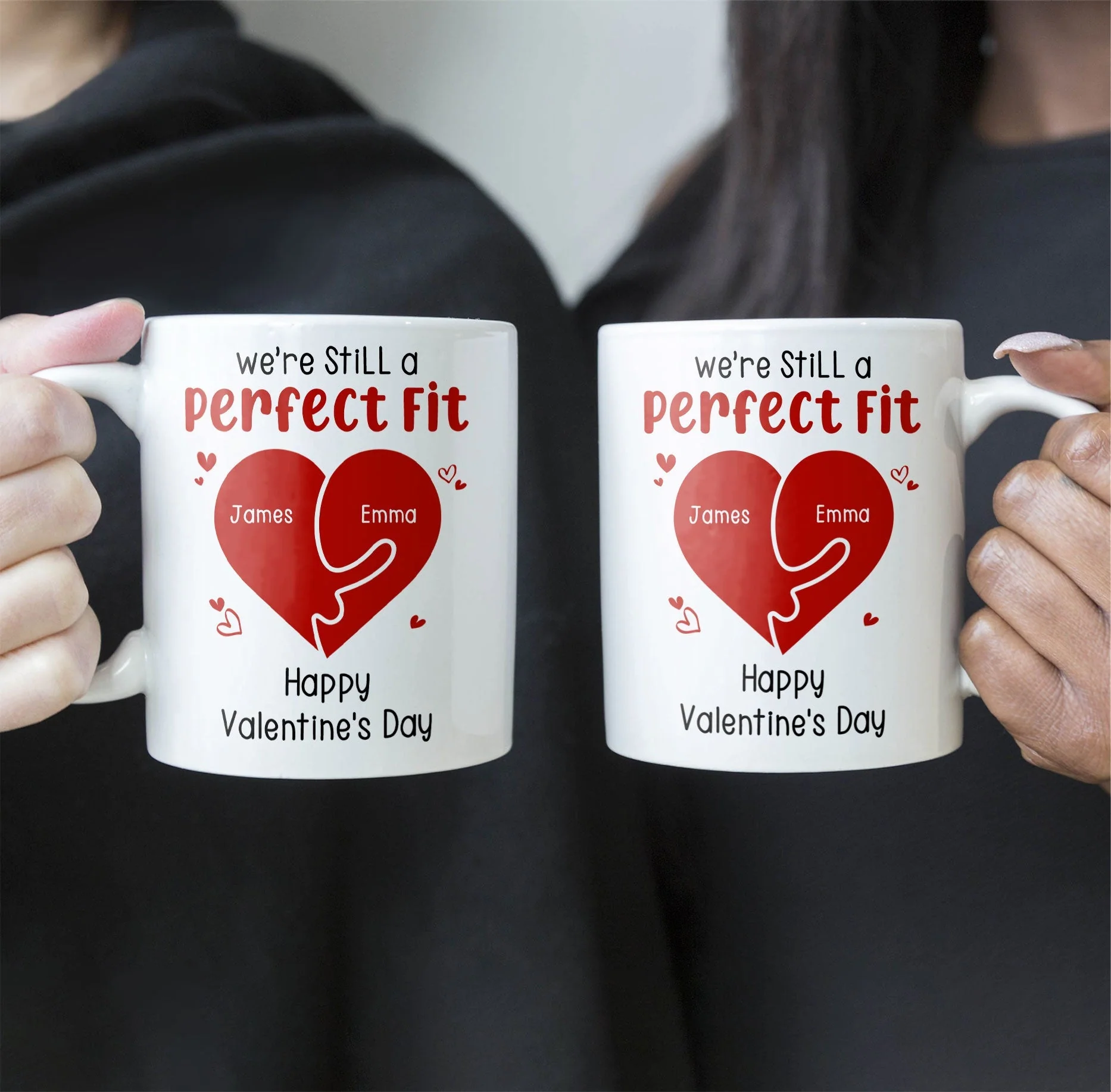 We're Still A Perfect Fit - Funny Naughty Gifts For Couples Personalized Mug - Image 6