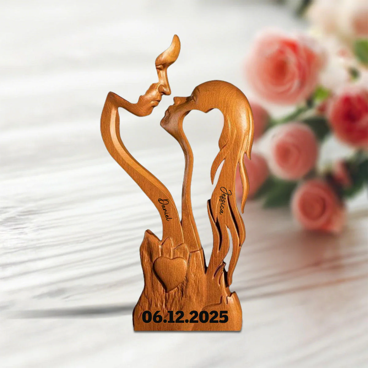 You And Me We Got This - Personalized Couple Acrylic Plaque - Image 4