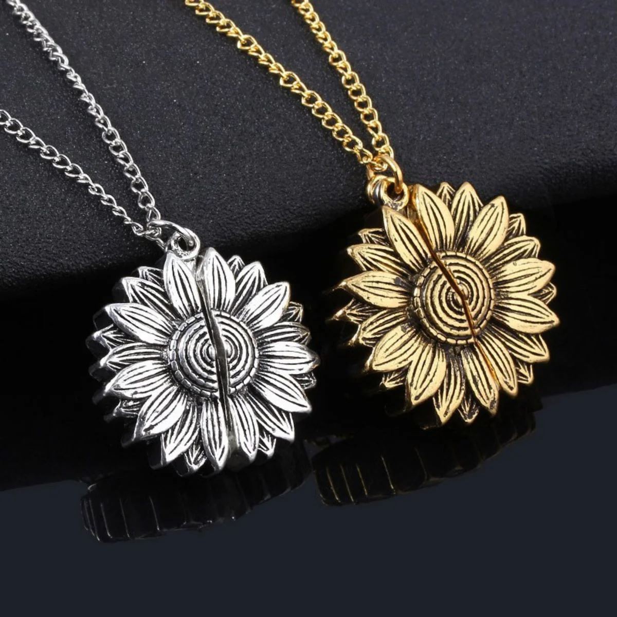 You Are A Badass-Sunflower Necklace - Image 10