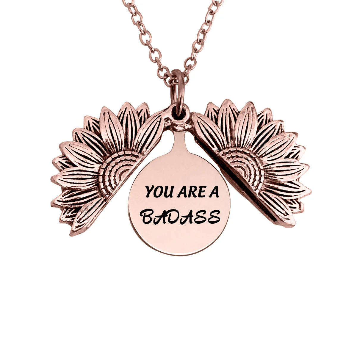 You Are A Badass-Sunflower Necklace - Image 20