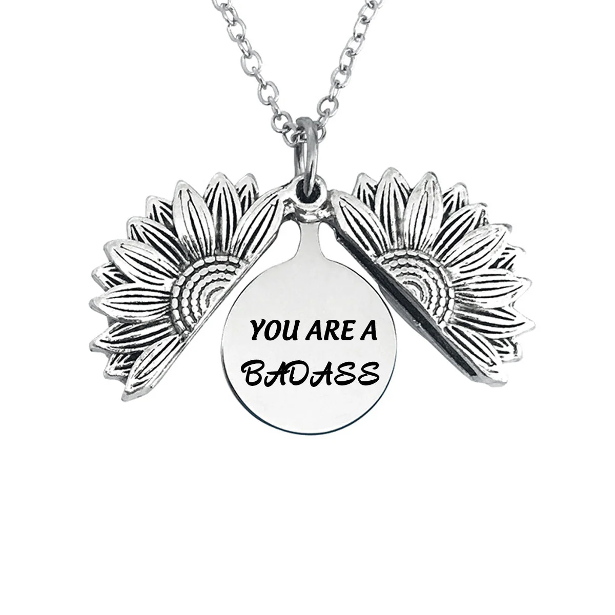 You Are A Badass-Sunflower Necklace - Image 21