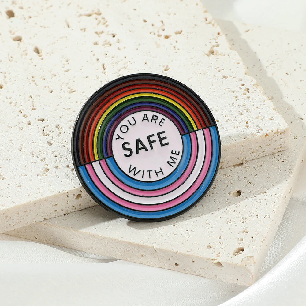 You Are Safe With Me Pin - Image 8
