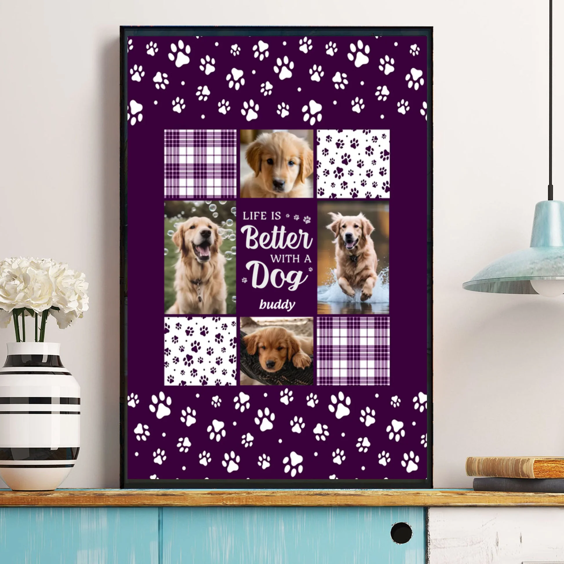 You Were My Favorite Hello And My Hardest Goodbye - Personalized Memorial Poster & Canvas - Image 3