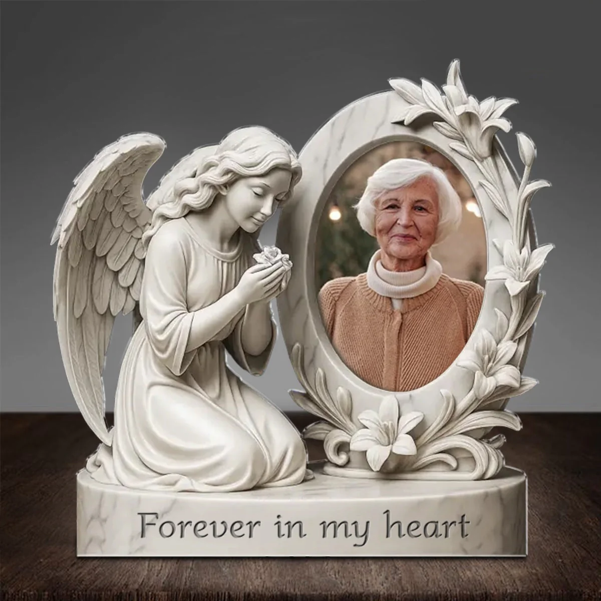 Your Love Is My Forever Light Memorial Personalized Acrylic Plaque - Image 2