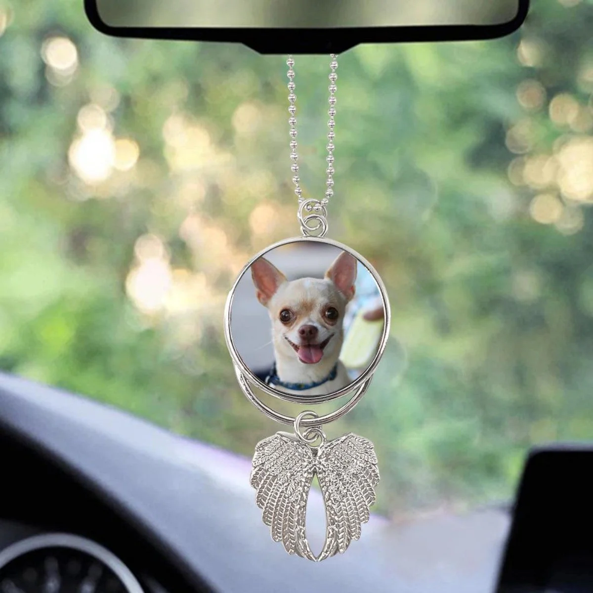 Your Wing Were Ready But My Heart Was Not Personalized Angel Memorial Charm - Image 4