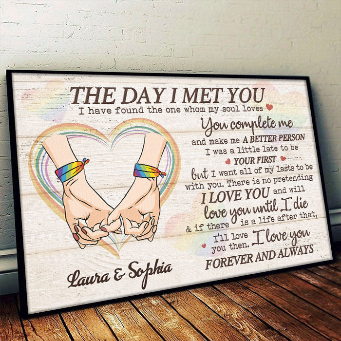 You're The One Whom My Soul Loves Gift For Couples Personalized Poster - Image 2